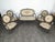 Louis XVI Style Sofa, Armchairs and Chairs in Aubusson Tapestry, Set of 5 For Sale - Image 10 of 18