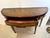 Brown Hand Painted Demilune Console by Theodore Alexander For Sale - Image 8 of 9