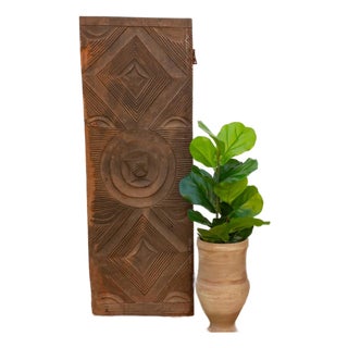 Heritage Antique African Sunburst Medallion Door For Sale