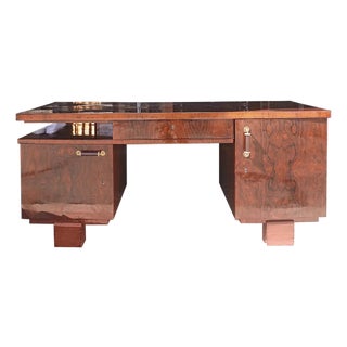 Vintage Art Deco Desk (Restoration Recommended) For Sale