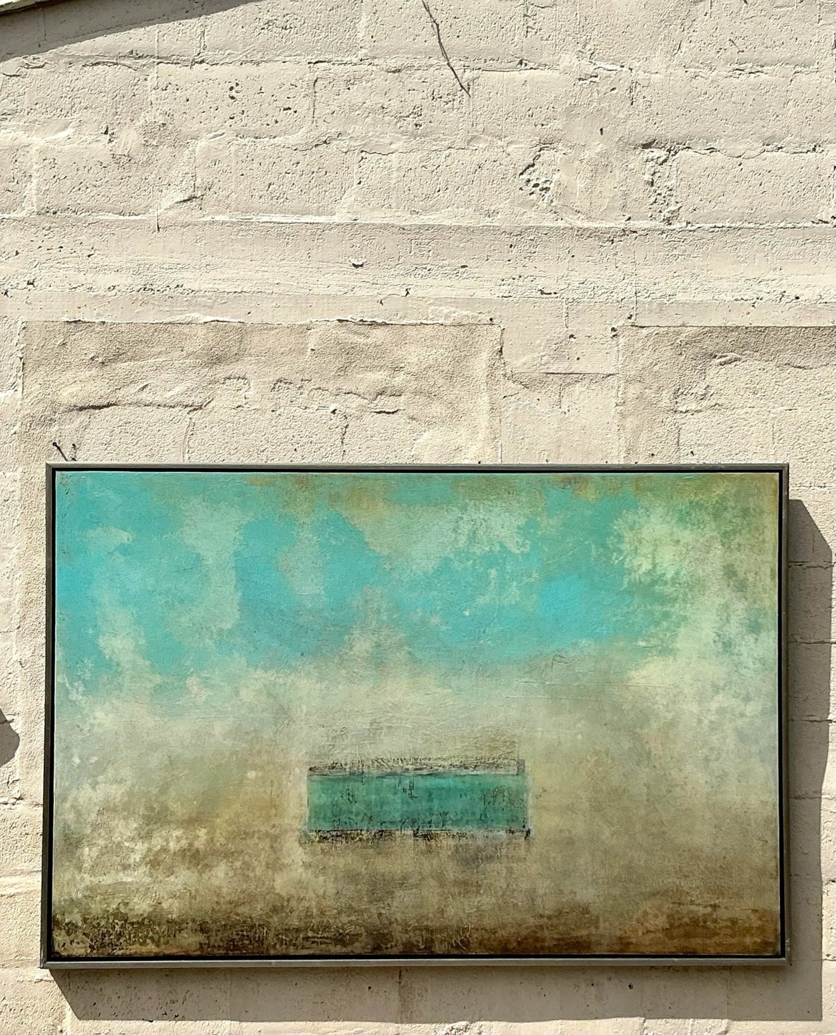 Vintage Boho Scott Upton Abstract on Canvas — additional photo 7