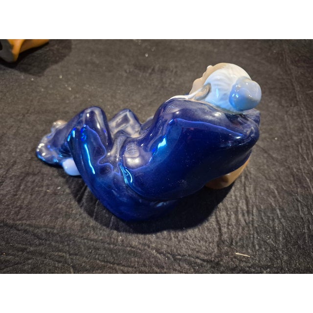 Set of Four Wanjiang Chinese Mudman Clay Figurines For Sale - Image 13 of 18