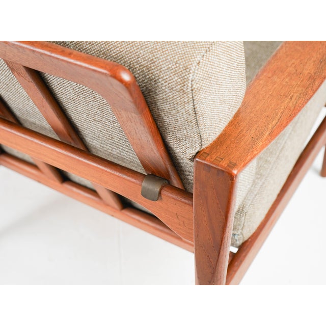 1960s Vintage Three-Seater Sofa in Teak by Illum Wikkelsø, 1960s For Sale - Image 5 of 14