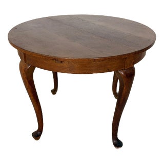 Extendable Chippendale Dining Table in Wood For Sale