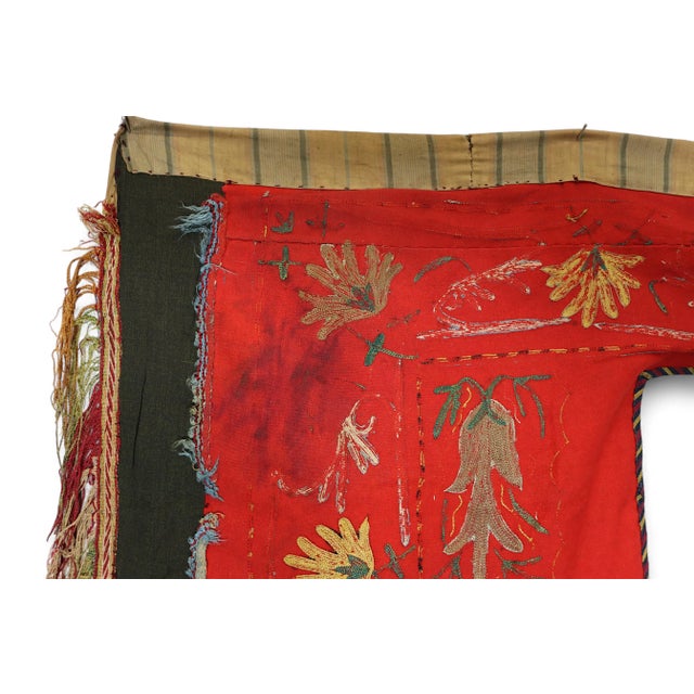Embroidered Bukhara Suzani Horse Blanket, 1890s For Sale - Image 16 of 18
