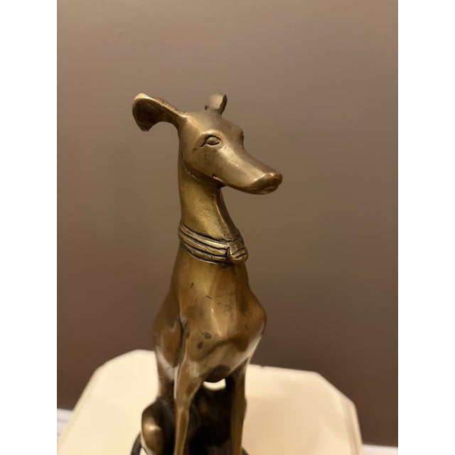 Brass Greyhound / Whippet Dog For Sale - Image 4 of 5