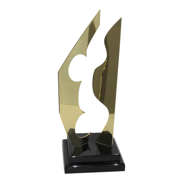 Van Teal Signed Abstract Sculpture For Sale