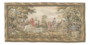 French Aubusson Tapestry by Jacquard, 1960s