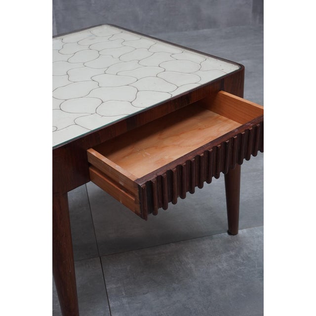 Coffee Table with Drawers, 1950s For Sale - Image 4 of 8