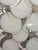 White Disc Wall Sconces attributed to Vistosi, Murano, 1970, Set of 2 For Sale - Image 8 of 11