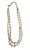 A beautiful beaded necklace from the mid-century. Graduated faceted glass crystal beads will compliment any outfit that...