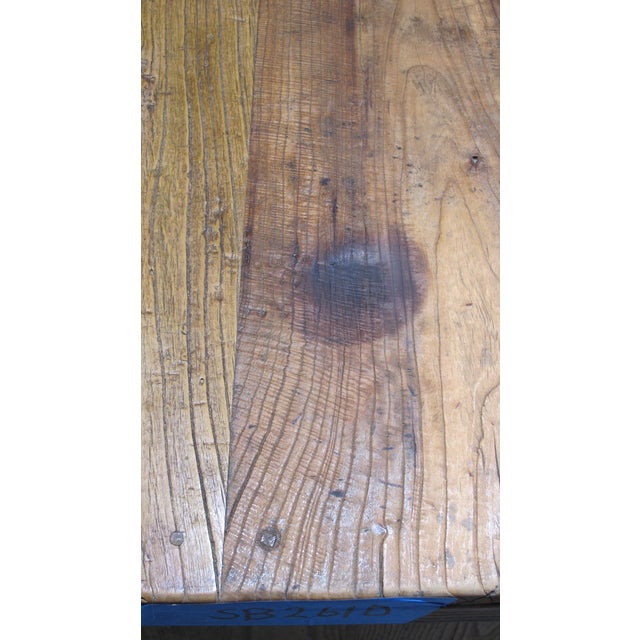 Wood Rustic 17th Century Elm Sideboard For Sale - Image 7 of 11