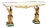 19th Century Continental Gilt Bronze & Malachite Eagle Console Table For Sale