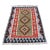 1970s Mid-Century Modern Blue Kilim Rug For Sale