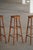 Vintage Rustic Pine Bar Stools, 1930s, Set of 4 For Sale - Image 6 of 18