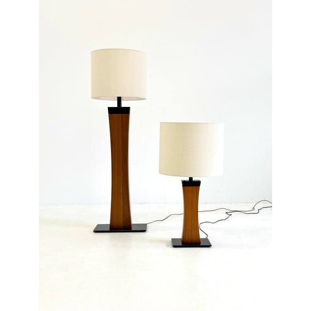 Mid-Century Italian Teak Floor Lamp, 1970s For Sale - Image 16 of 18