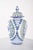 Vase with Lid in Alfe Porcelain, Portugal, 1950s For Sale - Image 6 of 10