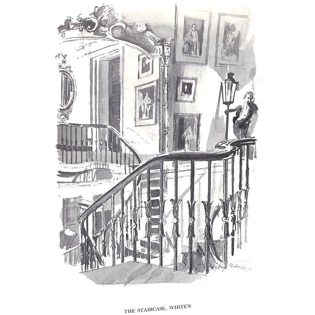 Paper "Leather Armchairs: A Guide to the Great Clubs of London" 1964 Graves, Charles For Sale - Image 7 of 14