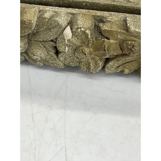 Antique Gilt Wall Mirror, Rococo Bow Crest, Ornate Gold Frame For Sale - Image 6 of 8