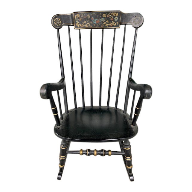 Antique Hitchcock Rocking Chair Chairish