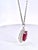 Gemstone Huge Ruby Faceted 17.59 Carats W/ 2.21 Diamond Surround For Sale - Image 7 of 12