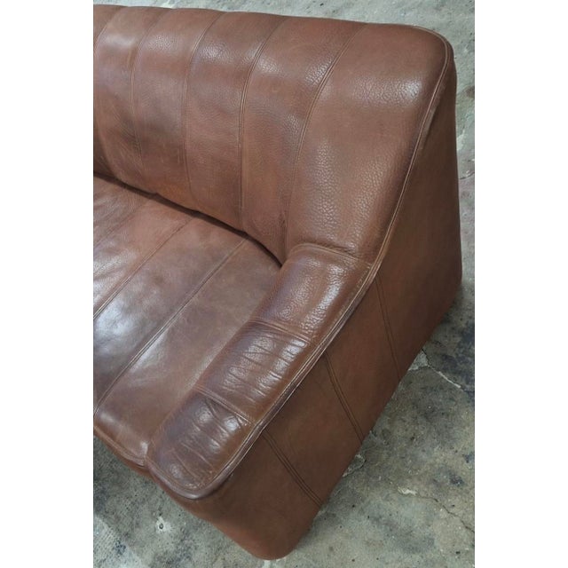 Animal Skin Model DS44 3-Seater Sofa from De Sede, Switzerland 1970s For Sale - Image 7 of 8