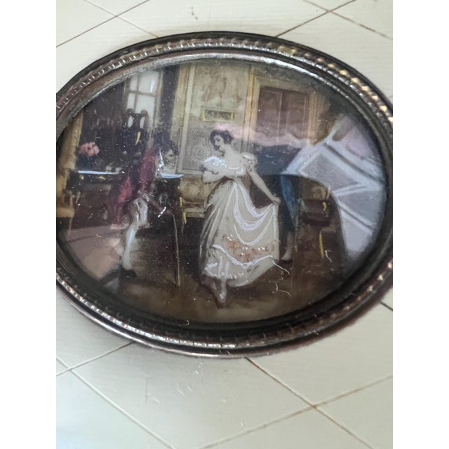 Antique Ebonized Wood Jewelry Box For Sale - Image 10 of 10