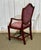English Mahogany Armchair, 1970s For Sale - Image 15 of 18