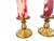 Vintage Metal Candlestick Pair For Sale - Image 10 of 10