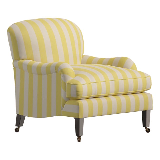 Citron Sofia Lounge Chair by Ceraudo For Sale
