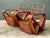 Brown Vintage Paul Frankl Six Strand Rattan Lounge Chairs - A Pair For Sale - Image 8 of 11