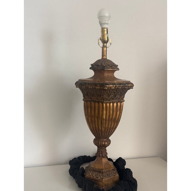 Metal Fine Art Lamps Castille Gold Table Lamps Table Lamps; Pair For Sale - Image 7 of 7