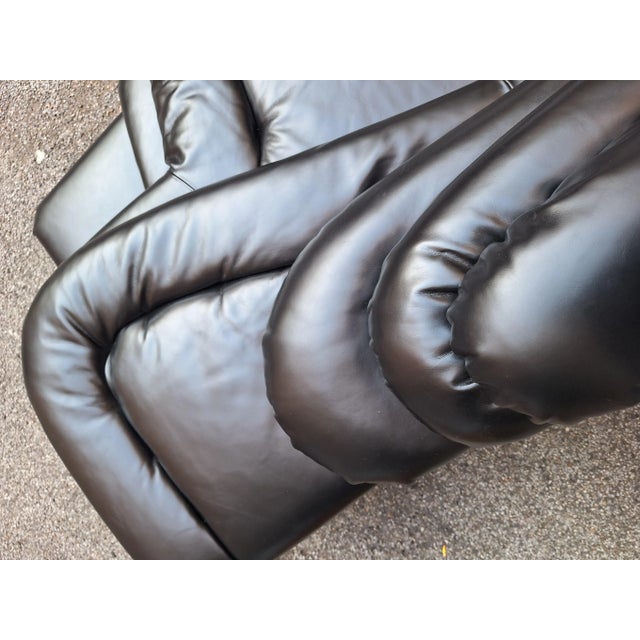 DS 1025 Modular Sofa in Black Leather by Ubald Klug, 2000s, Set of 2 For Sale - Image 10 of 14