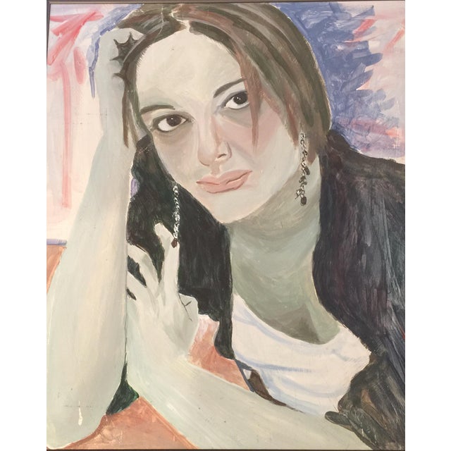 Some say "provocative" but I think she's more "pensive"! What we can say is that she is a wonderfully expressive portrait...