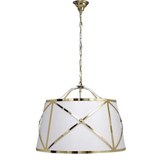 Stealth Pendant in Brass Finish For Sale