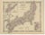 Antique Map of Japan from Johnson & Ward, 1865 For Sale - Image 10 of 10
