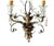 French Baguès Style Silver Leaf Wall Sconces, a Pair For Sale In Tampa - Image 6 of 9