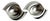 Please Pass Me Bowls in Stainless Steel by Allan Scharff for Georg Jensen, Denmark, 1993, Set of 2 For Sale