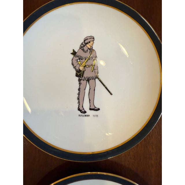 Late 20th Century United States Ceramic Co. Plates For Sale - Image 4 of 8
