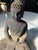 Mid 20th Century Cast Stone Seated Tibetan Buddha For Sale - Image 5 of 14
