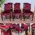 Set of 6 Victorian 19th Century Mahogany Chairs - W=52cm D=58cm H=84cm HA=48cm