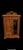 Antique Miniature Birdseye Maple/*Pine Wooden Armoire For Sale - Image 17 of 17