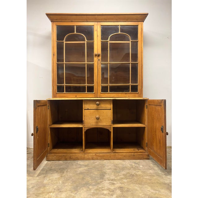 Wood Georgian Era English Pine Dresser For Sale - Image 7 of 11