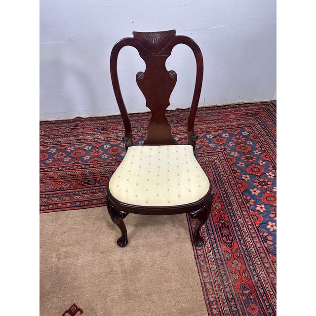 1960s 1960s Baker Furniture Historic Charleston Reproduction Side Chair For Sale - Image 5 of 10