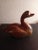 1980s Hand Carved Wood Duck Sculpture For Sale - Image 4 of 7