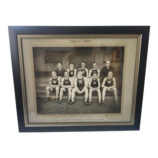 Track 1923 Team Photo Sports Theme Decor For Sale