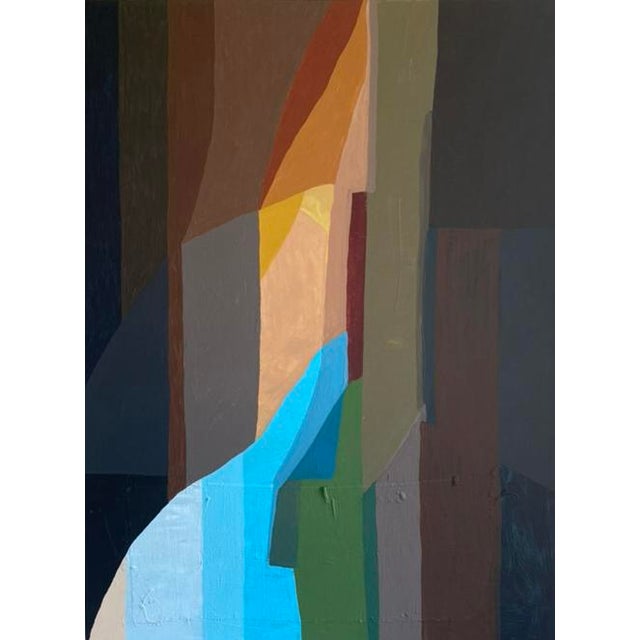 Brown "Cool Air" 2026 Original Painting by Jessalin Beutler For Sale - Image 8 of 8