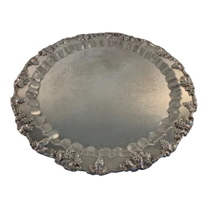 1920s Large English Silverplated Serving Tray