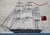 British Sailor's Woolwork of Merchant Ship Under Full Sail For Sale - Image 4 of 4