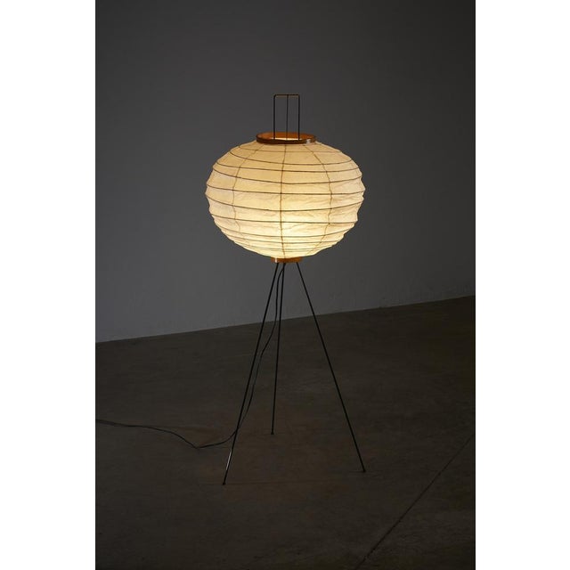 Cream 10DA Floor Lamp by Isamu Noguchi, 1951 For Sale - Image 8 of 17